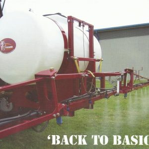 New Team Alpha 12m 600Ltractor mounted (Low cost, simple to use sprayer)