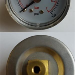 40mm 100 psi rear entry guage Non glycerine