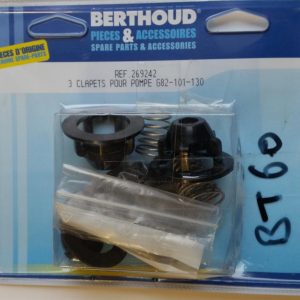 Berthoud valve kit Gama 101 inlet and outlet + Gama 130 outlet