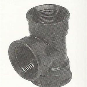 Equal and unequal threaded Tees BSP