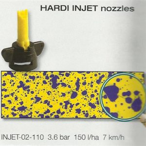 Hardi Injet air inclusion nozzle paternation