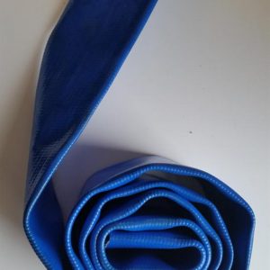 Layflat medium duty delivery hose 50mm blue - 3 Bar rated