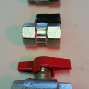 Low pressure 2 way ball valves