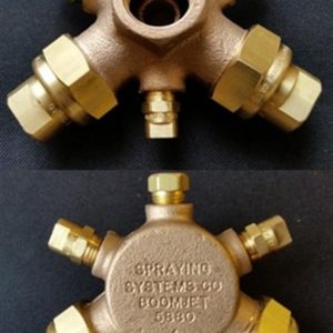 TeeJet Boom jet in brass