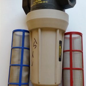 Teejet 1 1/2" line strainer with element options