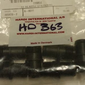 Hardi 1/2" RG Nipple - 720856